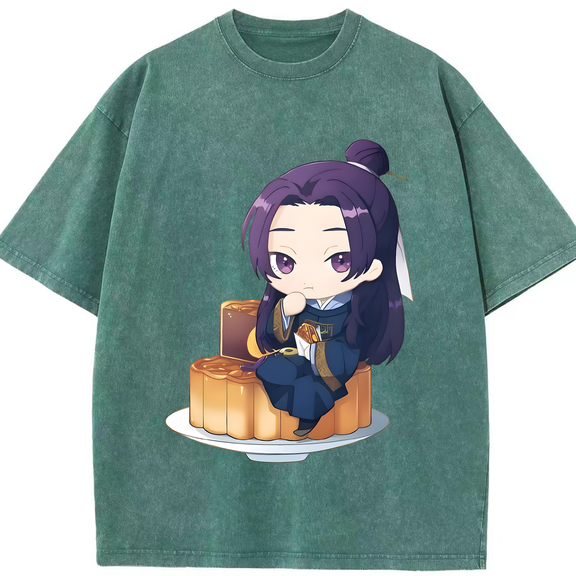 （画像用） 薬屋のひとりごと The Apothecary Diaries 綿100% ヴィンテージ風 半袖Tシャツ（フロントプリント）